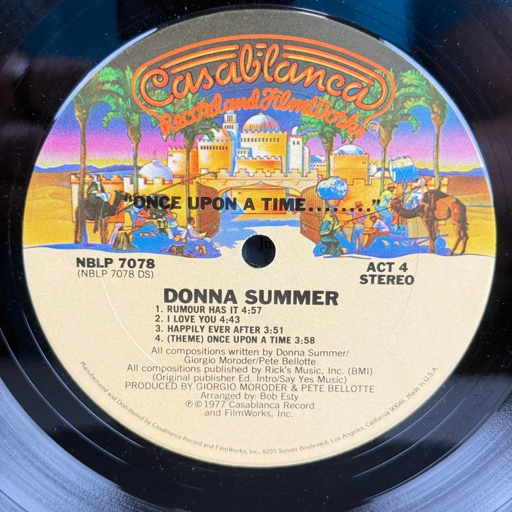 Donna Summer Once Upon a Time... Double Vinyl Record LP 1977 - EXCELLENT - Picture 3 of 13